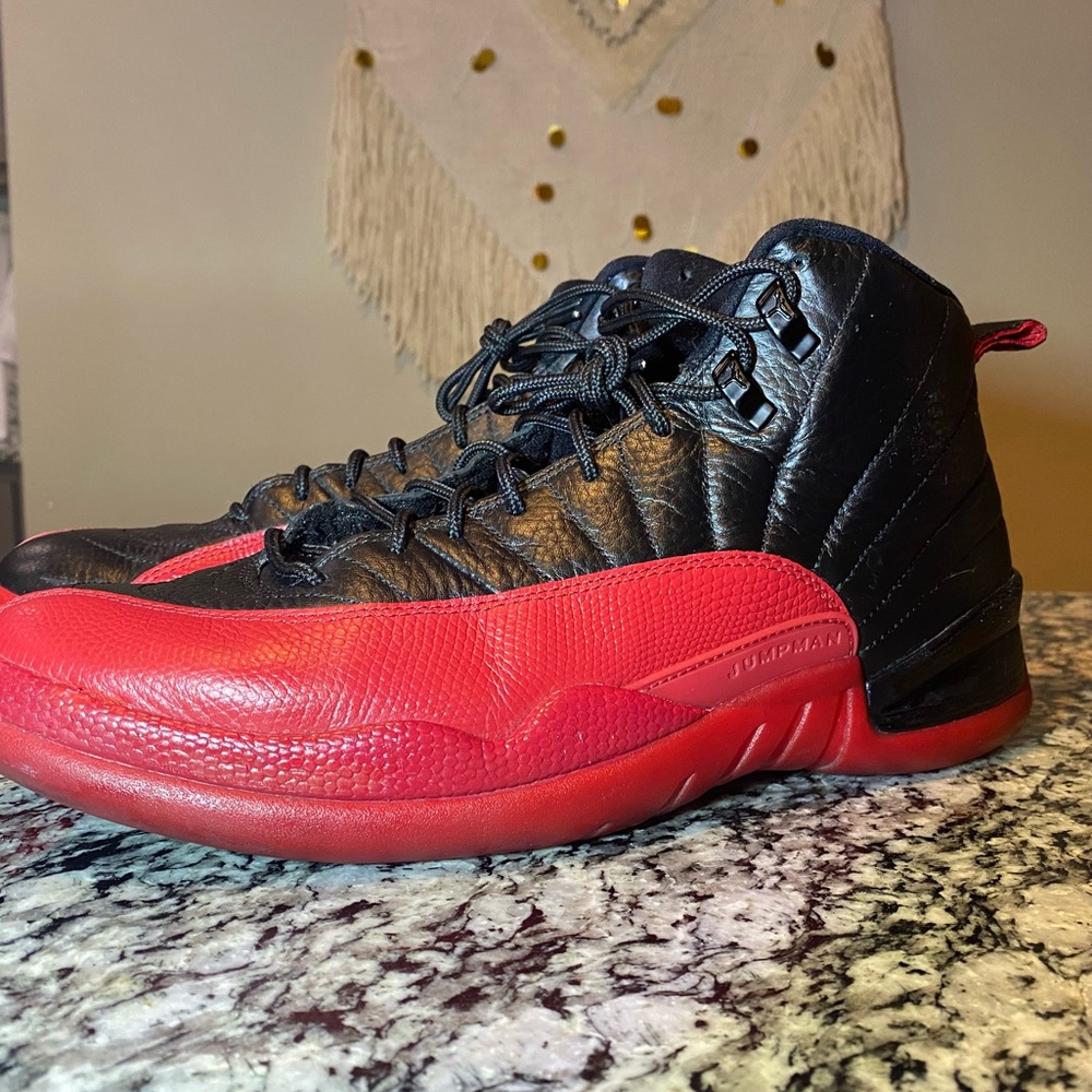 Jordan 12 flu games ‘bred’